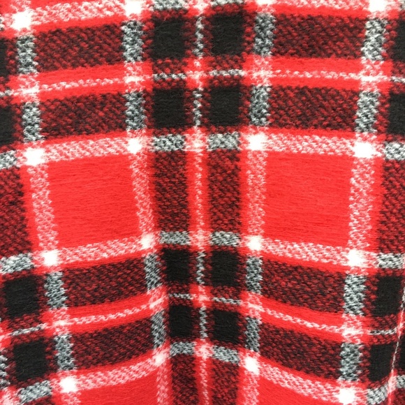NWT Forever 21 Tartan Plaid Sweater Red S - Picture 11 of 13